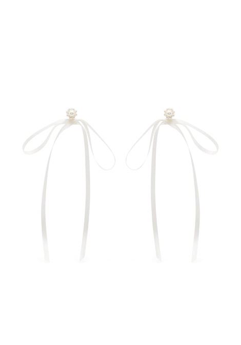 Orecchini di perle in bianco di Simone Rocha - donna SIMONE ROCHA | ERG3890904IVRY